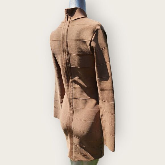 Aritzia Babaton Bandage Erickson Brown Tan Dress - Picture 7 of 15